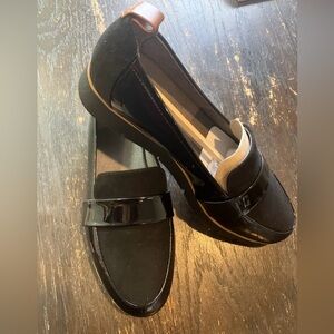 NEW Dr. Scholl's Black Patent Leather Loafers size 7.5